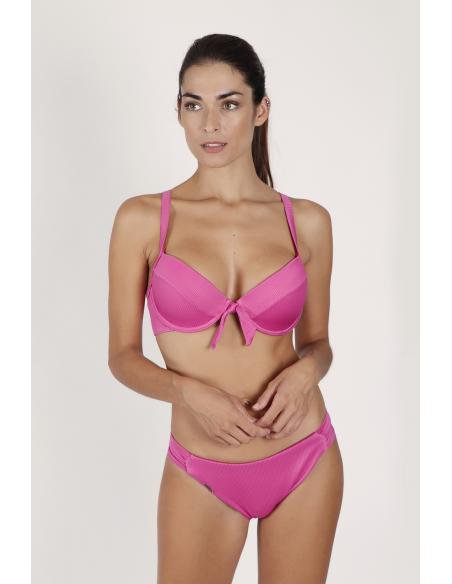 ADMAS Bikini Push Up Corduroy para Mujer - Imagen 1