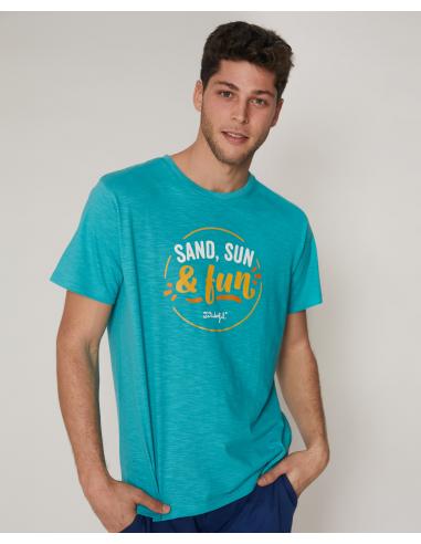 MR WONDERFUL Camiseta Cactus para Hombre - Imagen 1