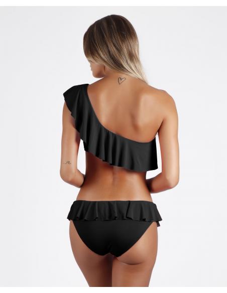 ADMAS Bikini Asimetrico Volante para Mujer - Imagen 3