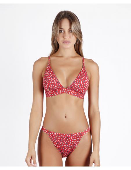 ADMAS Bikini Triangulo Copa Fleur para Mujer - Imagen 1