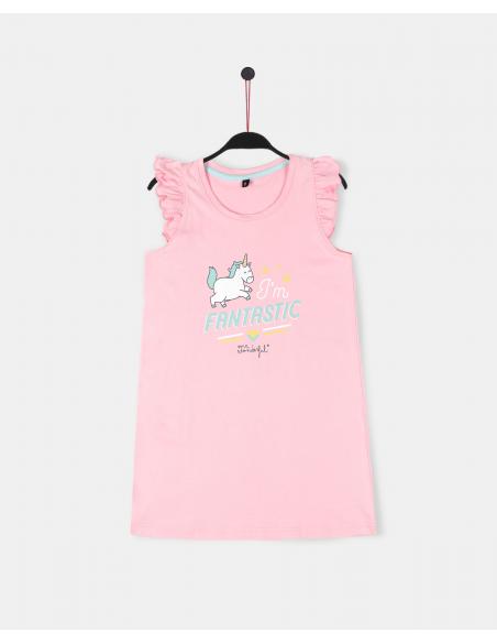 MR WONDERFUL Vestido Tirantes Playa Unicorn para Niña - Imagen 1