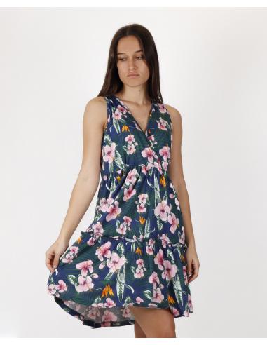 ADMAS Vestido Hawaii para Mujer - Imagen 1