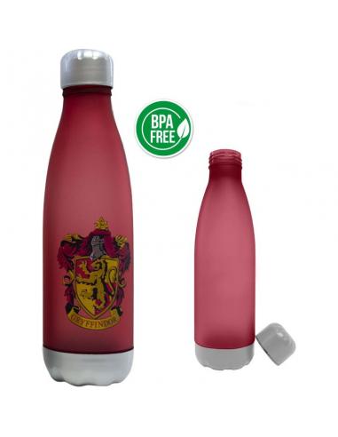 Botella cantimplora plástico tacto suave 650ml de Harry Potter - Imagen 1