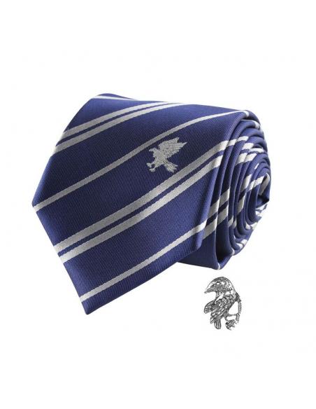 Cinereplicas, Corbata + Pin Ravenclaw de Harry Potter - Imagen 1