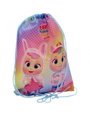 Mochila saco 43cm de Cry Babies Bebes Llorones