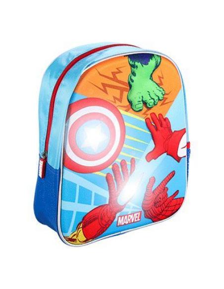 Mochila 31cm 3D con luz de Avengers