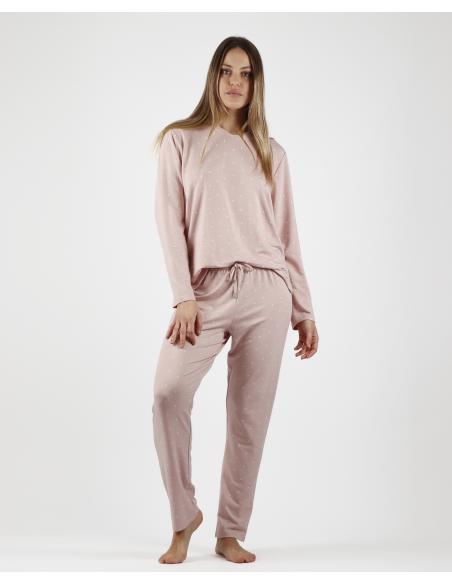 ADMAS CLASSIC Pijama Manga Larga Moon para Mujer