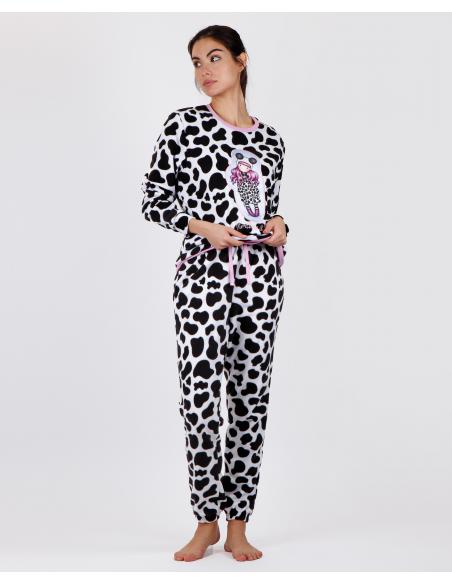 SANTORO GORJUSS Pijama Calentito Manga Larga Northern Lights para Mujer