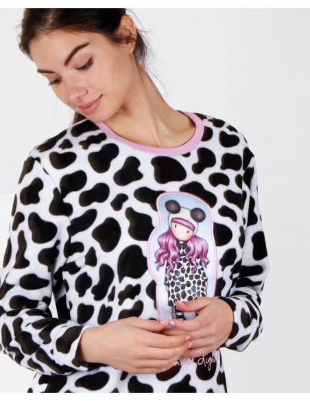 SANTORO GORJUSS Pijama Calentito Manga Larga Northern Lights para Mujer