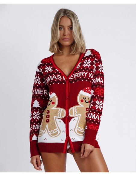 ADMAS Chaqueta Manga Larga Gingerbread para Mujer