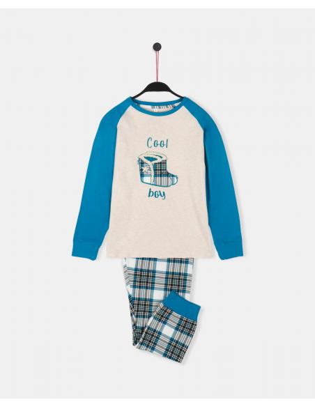 ADMAS Pijama Manga Larga Boots para Niño