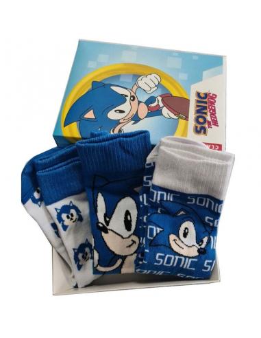 Pack 3 calcetines adulto de Sonic