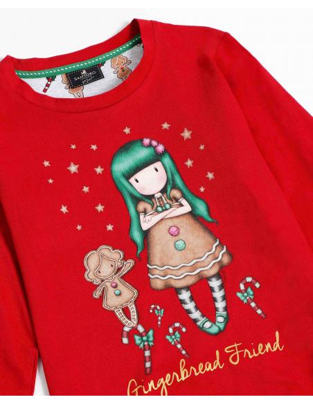 SANTORO Pijama Manga Larga Gingerbread Friend para Niña