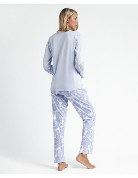 ADMAS CLASSIC Pijama Manga Larga Very First Love para Mujer