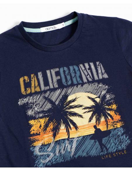 ADMAS Pijama Manga Corta California para Niño