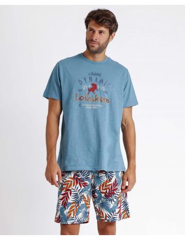 LOIS Pijama Manga Corta Dynamic para Hombre