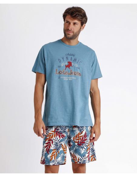 LOIS Pijama Manga Corta Dynamic para Hombre