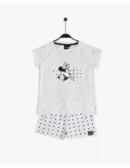 DISNEY Pijama Manga Corta Fabulous Minnie para Niña