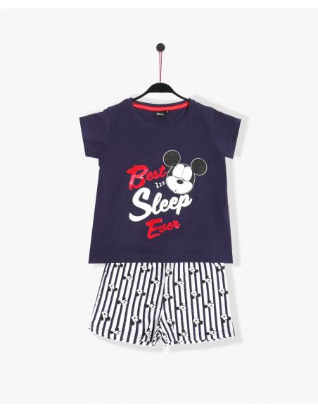 DISNEY Pijama Manga Corta Minnie Best Sleep Ever para Niña