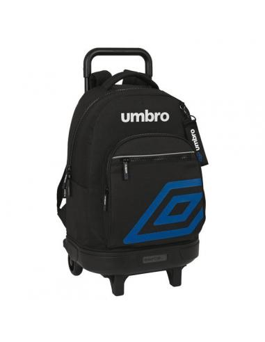 Mochila grande reforzadacon ruedas compact extraibles 45cm de Umbro &#39;Flash&#39;