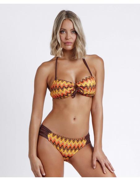 ADMAS Bikini Bandeau Missoni para Mujer