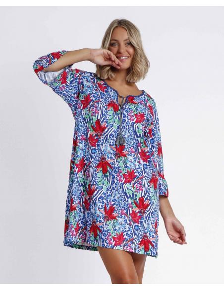 ADMAS Vestido Summer Jungle para Mujer