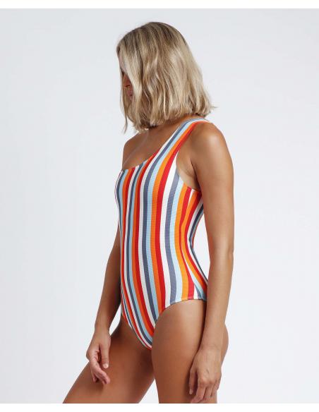 ADMAS Bañador Copas Sun Stripes para Mujer