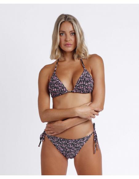 ADMAS Bikini Triangulo Cortinilla Liberty Night para Mujer