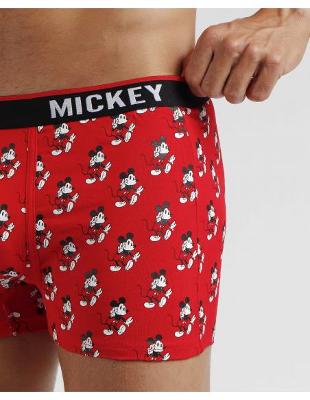 DISNEY Calzoncillo/Bóxer Mickey State Caja Metal Regalo para Hombre, (Caja 12 unidades)