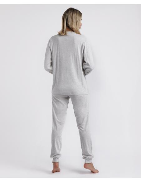 ADMAS CLASSIC Pijama Abierto Manga Larga Winter Classic para Mujer