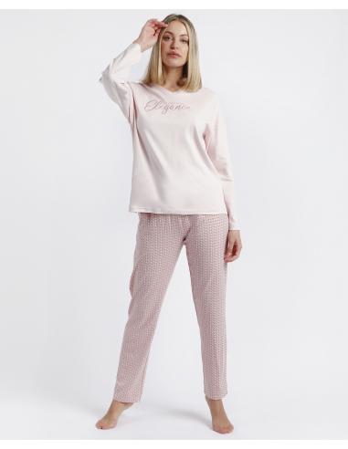 ADMAS CLASSIC Pijama Manga Larga Rose Chains para Mujer