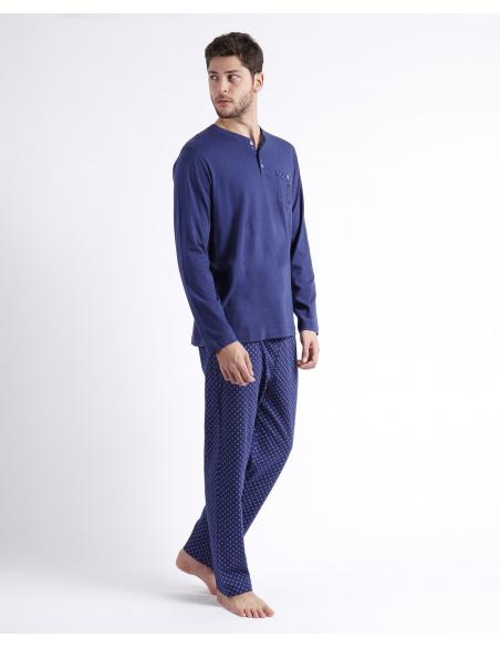 ADMAS CLASSIC Pijama Manga Larga Spike para Hombre