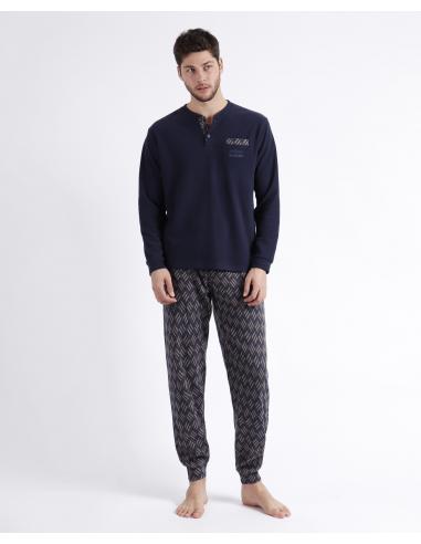 ADMAS MAGNIFIC Pijama Manga Larga Cross A para Hombre