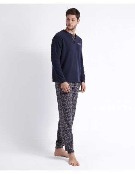 ADMAS MAGNIFIC Pijama Manga Larga Cross A para Hombre