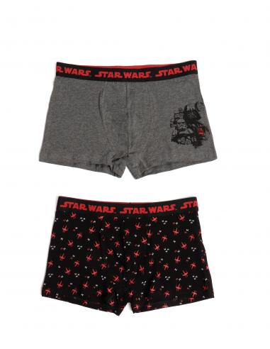 STAR WARS Calzoncillo/Bóxer Darker para Hombre, (Caja de 2 unidades)