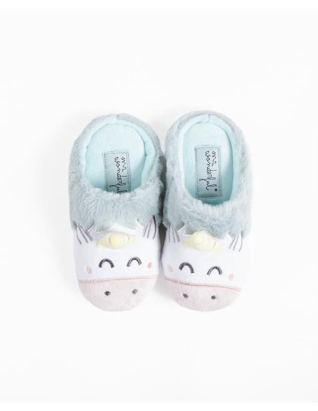 MR WONDERFUL  Zapatillas De Estar Por Casa Unicornio para Niña