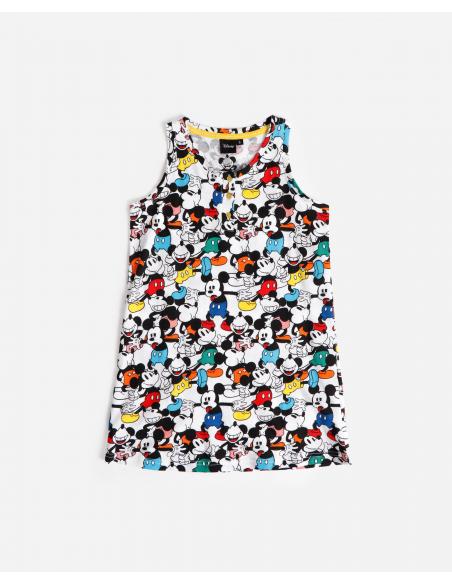 DISNEY Camisola Sin Mangas Mickey Fluor para Niña