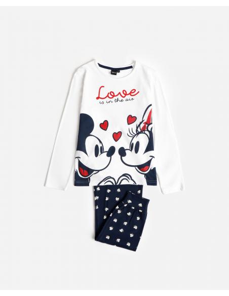 DISNEY Pijama Manga Larga Love is in the Air para Niña