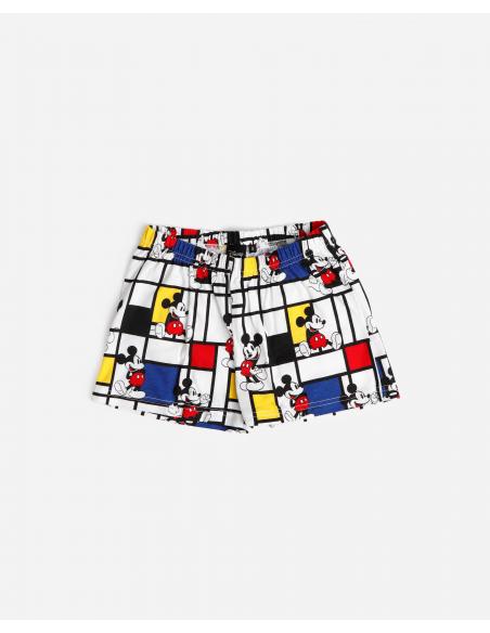 DISNEY Pijama Sin Mangas Mickey Mondrian para Niña