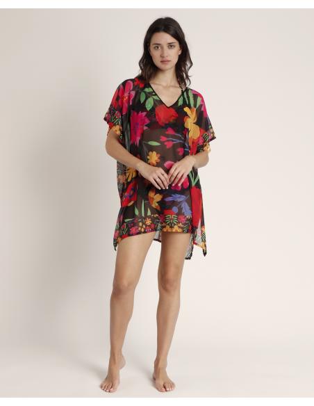 ADMAS Vestido Kaftán Twilight Garden para Mujer