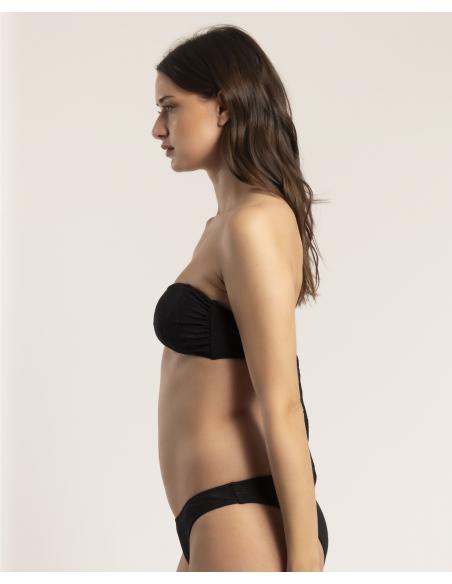 ADMAS Bikini Bandeau Fresh Leaves para Mujer