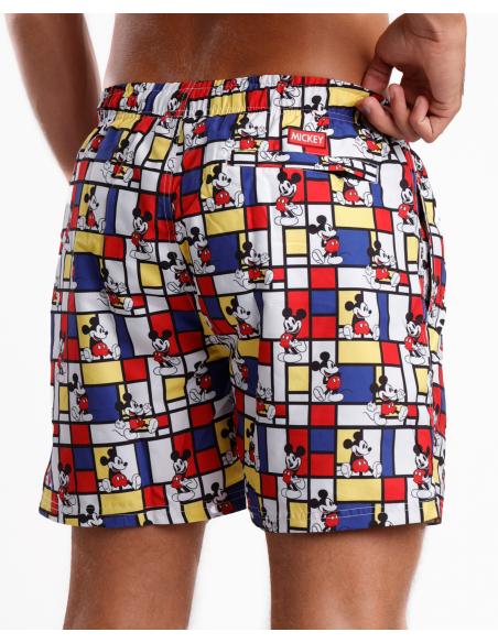 DISNEY Bañador Mickey Mondrian para Hombre