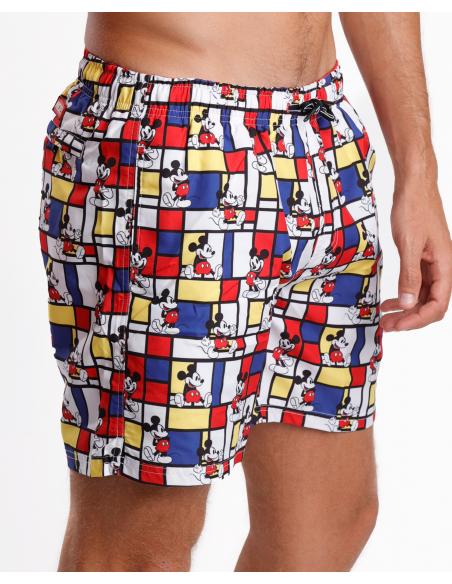 DISNEY Bañador Mickey Mondrian para Hombre