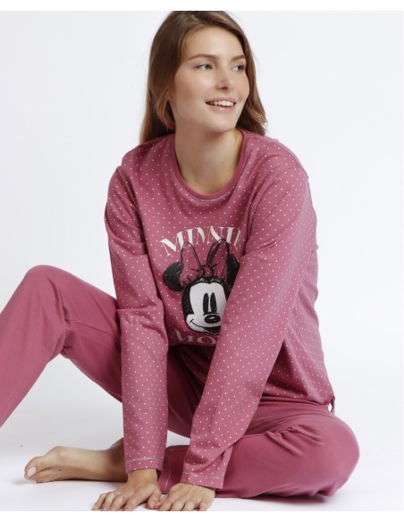 DISNEY Pijama Manga Larga Dots & Sketches para Mujer