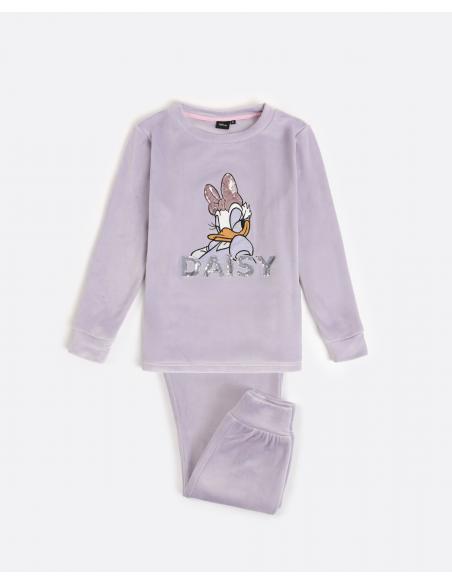 DISNEY Pijama Calentito Manga Larga Daisy Sweet para Niña