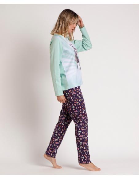 SANTORO GORJUSS Pijama Manga Larga Up and Away para Mujer