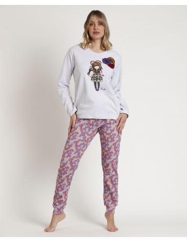 SANTORO GORJUSS Pijama Manga Larga Frida para Mujer