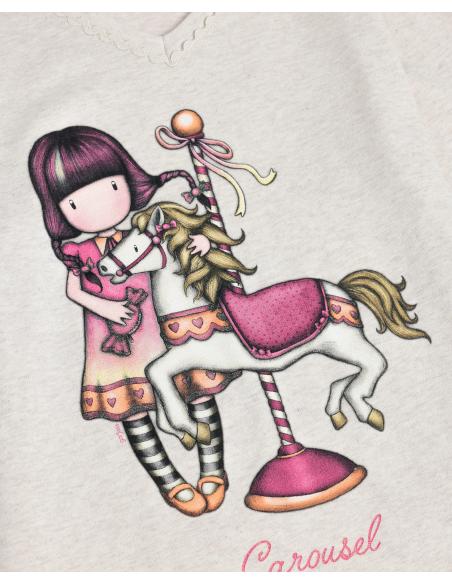 SANTORO GORJUSS Pijama Manga Larga Carousel para Niña