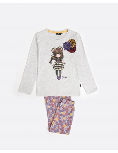 SANTORO GORJUSS Pijama Manga Larga Frida para Niña