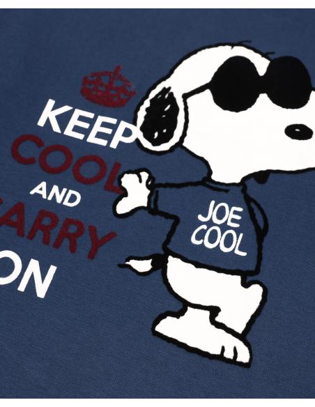 PEANUTS Pijama Manga Larga Snoopy Cool para Niño